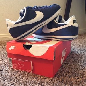 Navy Nike Cortez